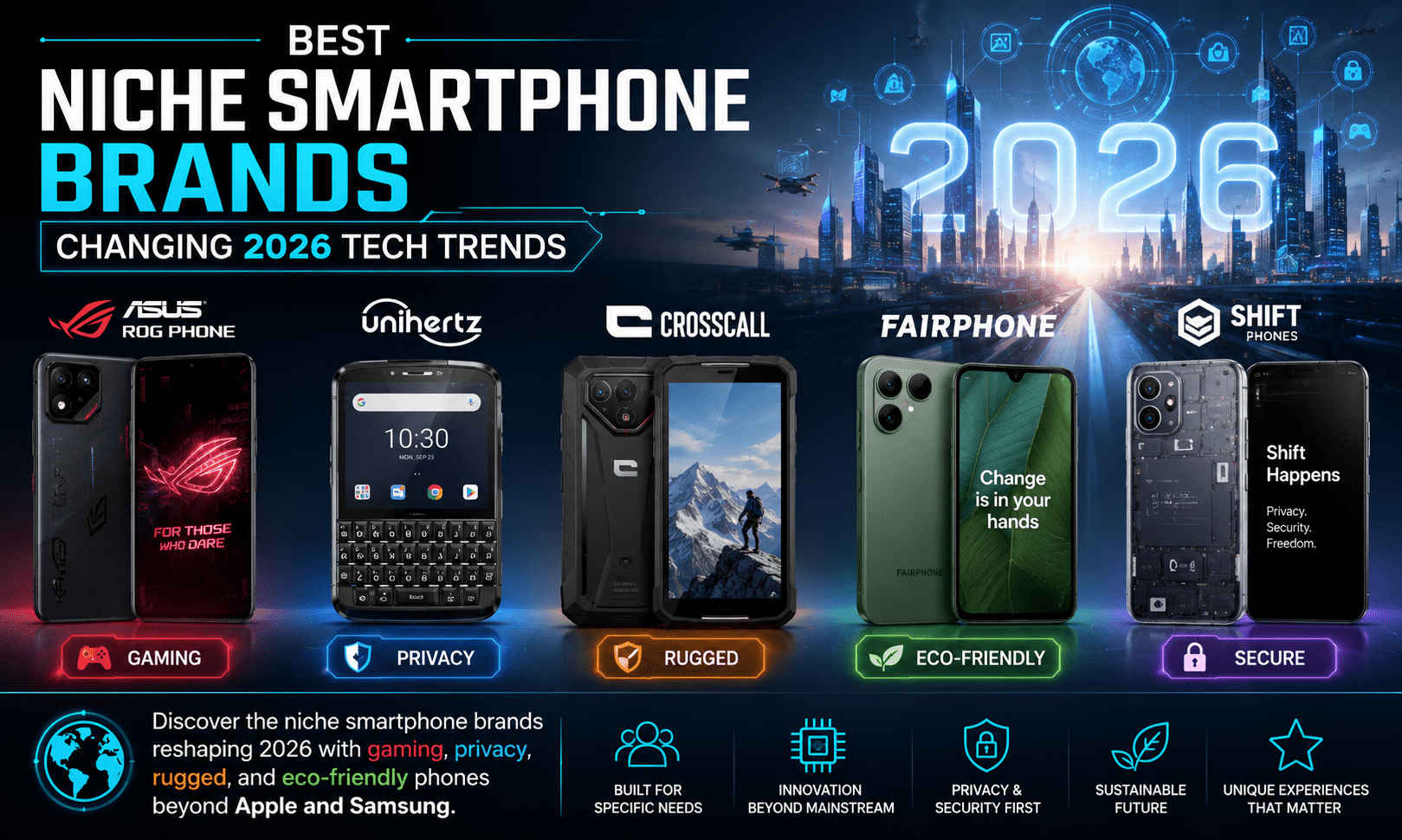 Best Niche Smartphone Brands Changing 2026 Tech Trends best-niche-smartphone-brands-changing-2026-tech-trends